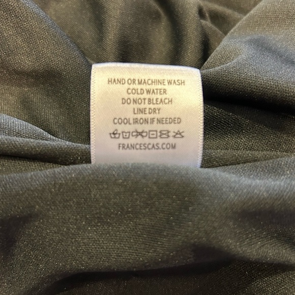 🖤”Mi Ami” Elegant Black Ruffle “Chiffon” Belted Jumpsuit and Zip Back Size XS 🖤 - Picture 13 of 13